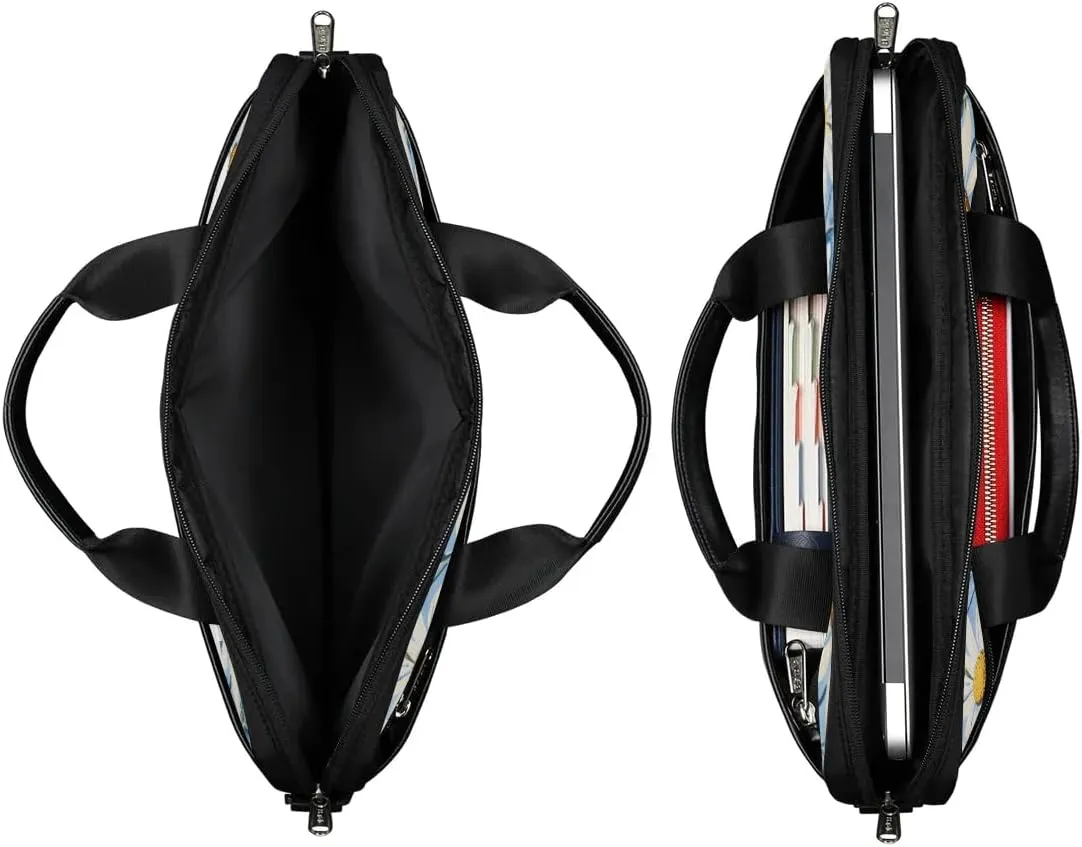 Laptop Shoulder Bag for 13-15 Inch Waterproof Laptop Sleeve Case Bag Slim Computer Carry Case Computer Cases for Laptops