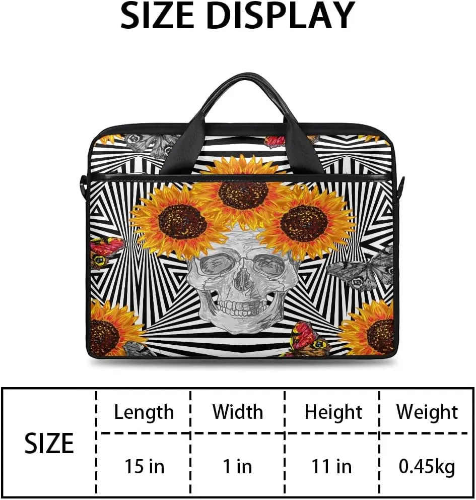 Laptop Shoulder Bag for 13-15 Inch Waterproof Laptop Sleeve Case Bag Slim Computer Carry Case Computer Cases for Laptops