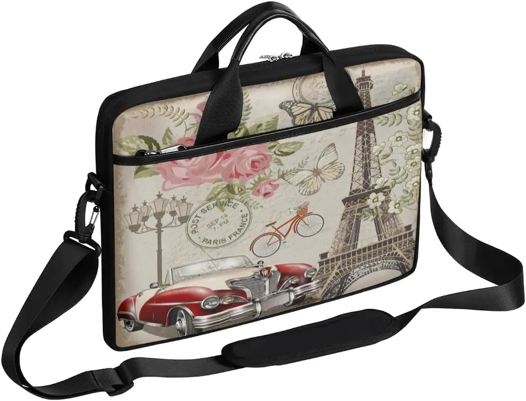 Laptop Shoulder Bag for 13-15 Inch Waterproof Laptop Sleeve Case Bag Slim Computer Carry Case Computer Cases for Laptops