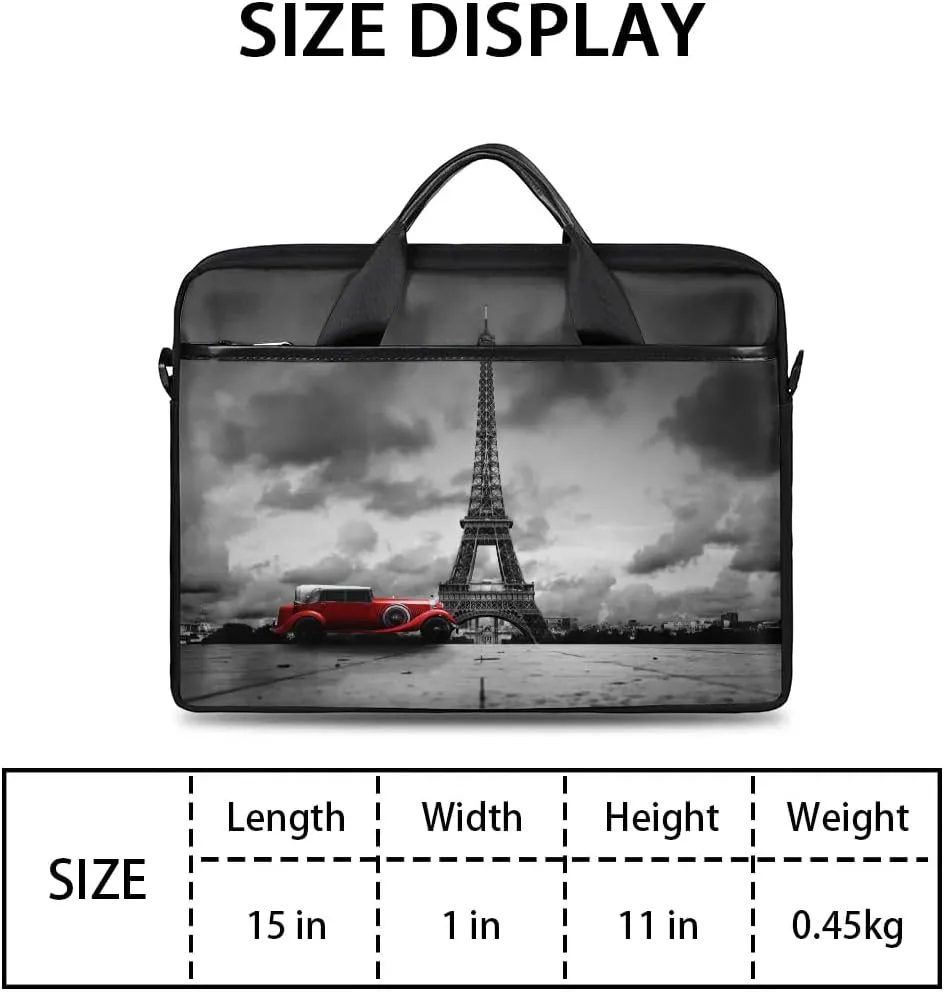 Laptop Shoulder Bag for 13-15 Inch Waterproof Laptop Sleeve Case Bag Slim Computer Carry Case Computer Cases for Laptops
