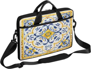 Laptop Shoulder Bag for 13-15 Inch Waterproof Laptop Sleeve Case Bag Slim Computer Carry Case Computer Cases for Laptops