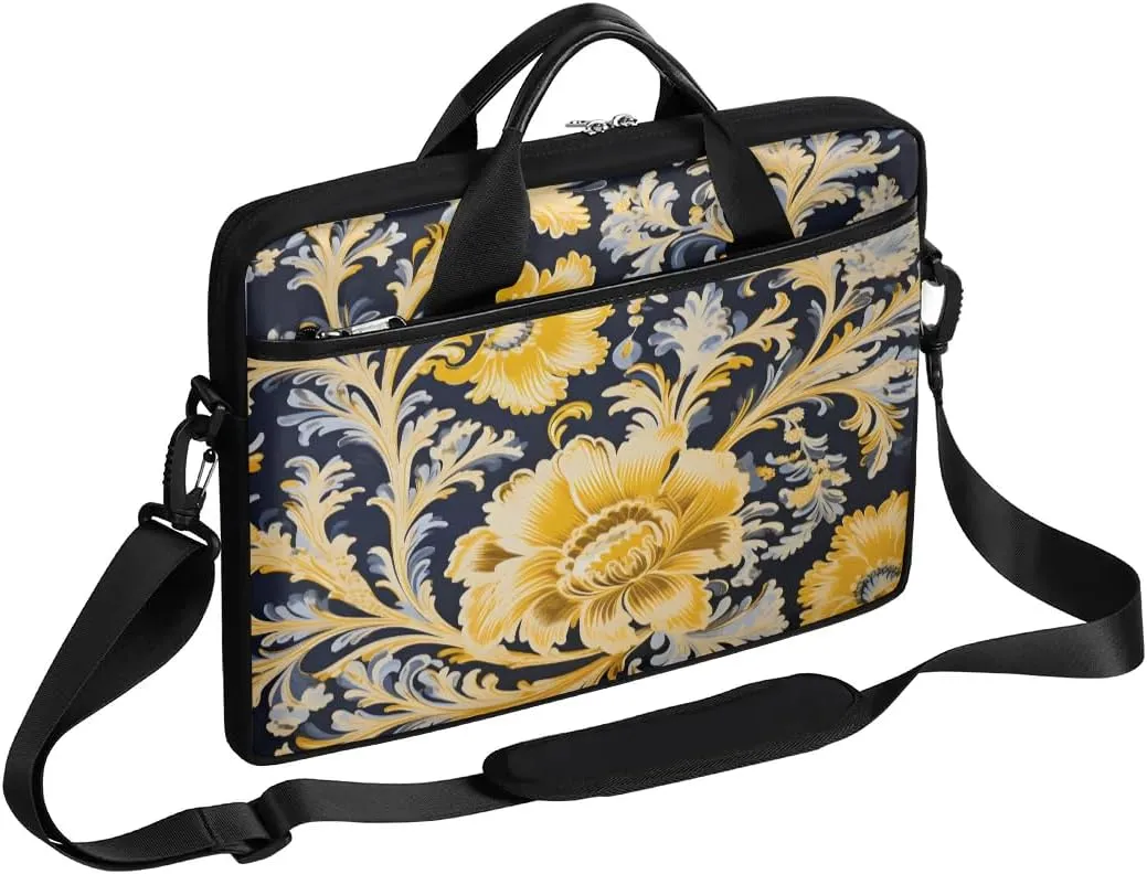 Laptop Shoulder Bag for 13-15 Inch Waterproof Laptop Sleeve Case Bag Slim Computer Carry Case Computer Cases for Laptops