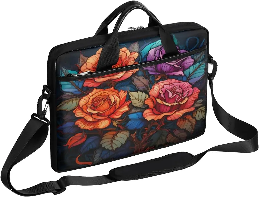 Laptop Shoulder Bag for 13-15 Inch Waterproof Laptop Sleeve Case Bag Slim Computer Carry Case Computer Cases for Laptops