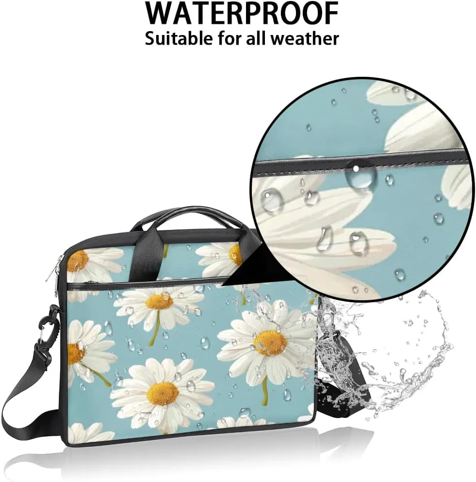 Laptop Shoulder Bag for 13-15 Inch Waterproof Laptop Sleeve Case Bag Slim Computer Carry Case Computer Cases for Laptops