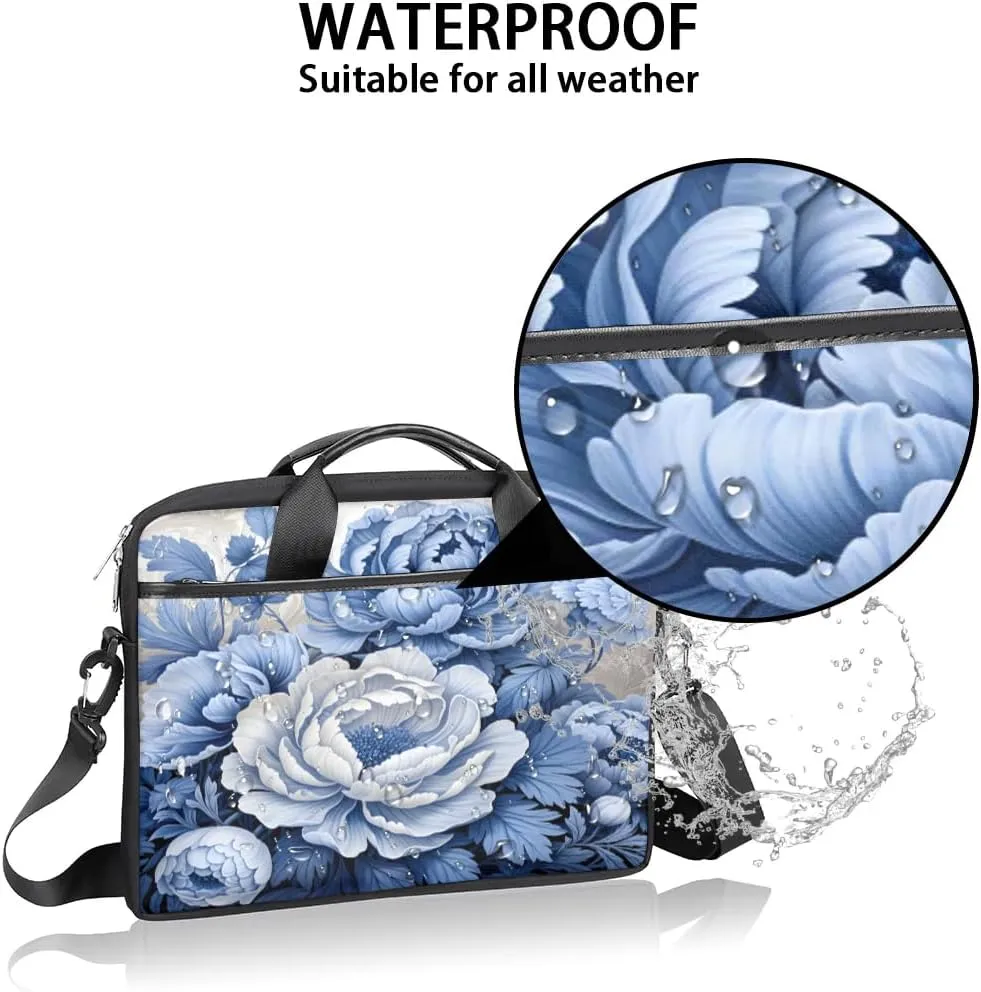 Laptop Shoulder Bag for 13-15 Inch Waterproof Laptop Sleeve Case Bag Slim Computer Carry Case Computer Cases for Laptops
