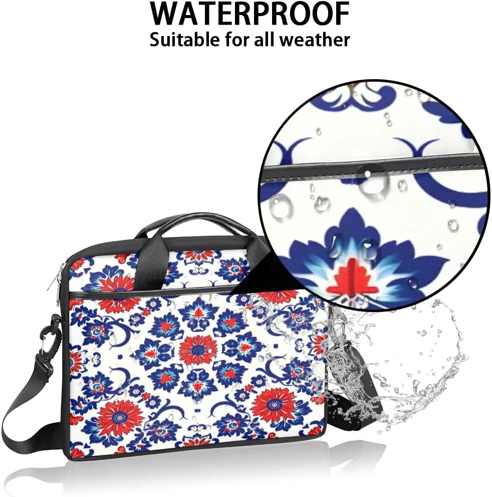 Laptop Shoulder Bag for 13-15 Inch Waterproof Laptop Sleeve Case Bag Slim Computer Carry Case Computer Cases for Laptops