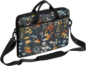 Laptop Shoulder Bag for 13-15 Inch Waterproof Laptop Sleeve Case Bag Slim Computer Carry Case Computer Cases for Laptops