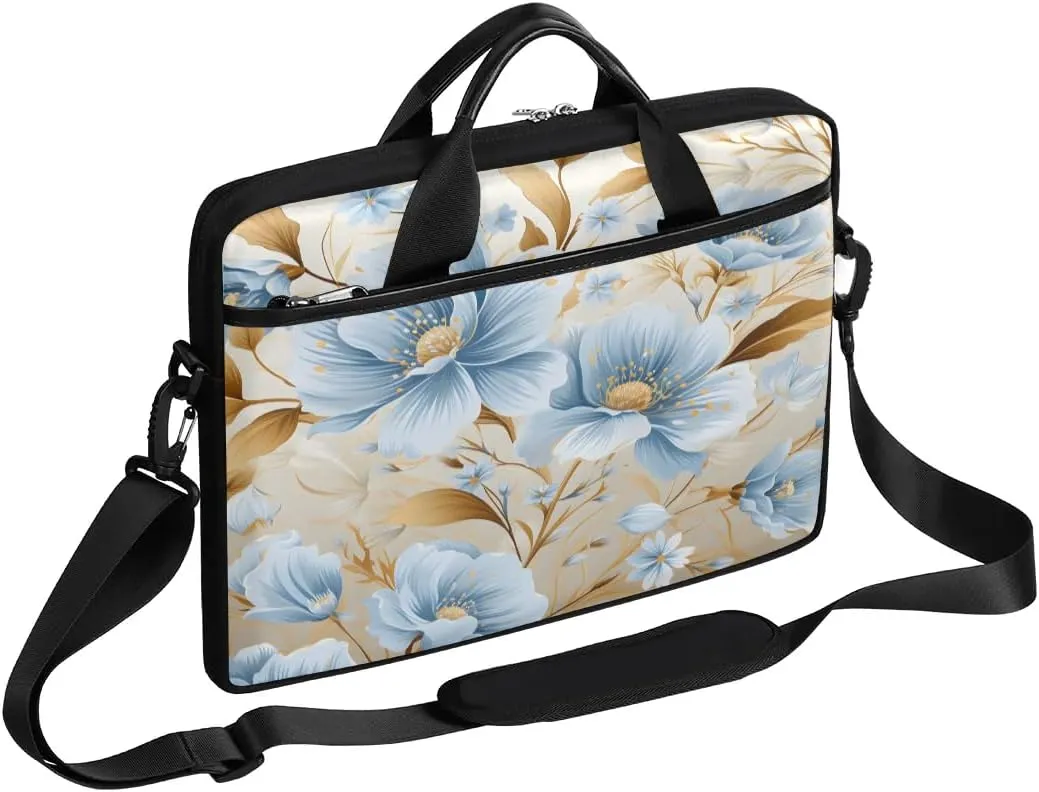 Laptop Shoulder Bag for 13-15 Inch Waterproof Laptop Sleeve Case Bag Slim Computer Carry Case Computer Cases for Laptops