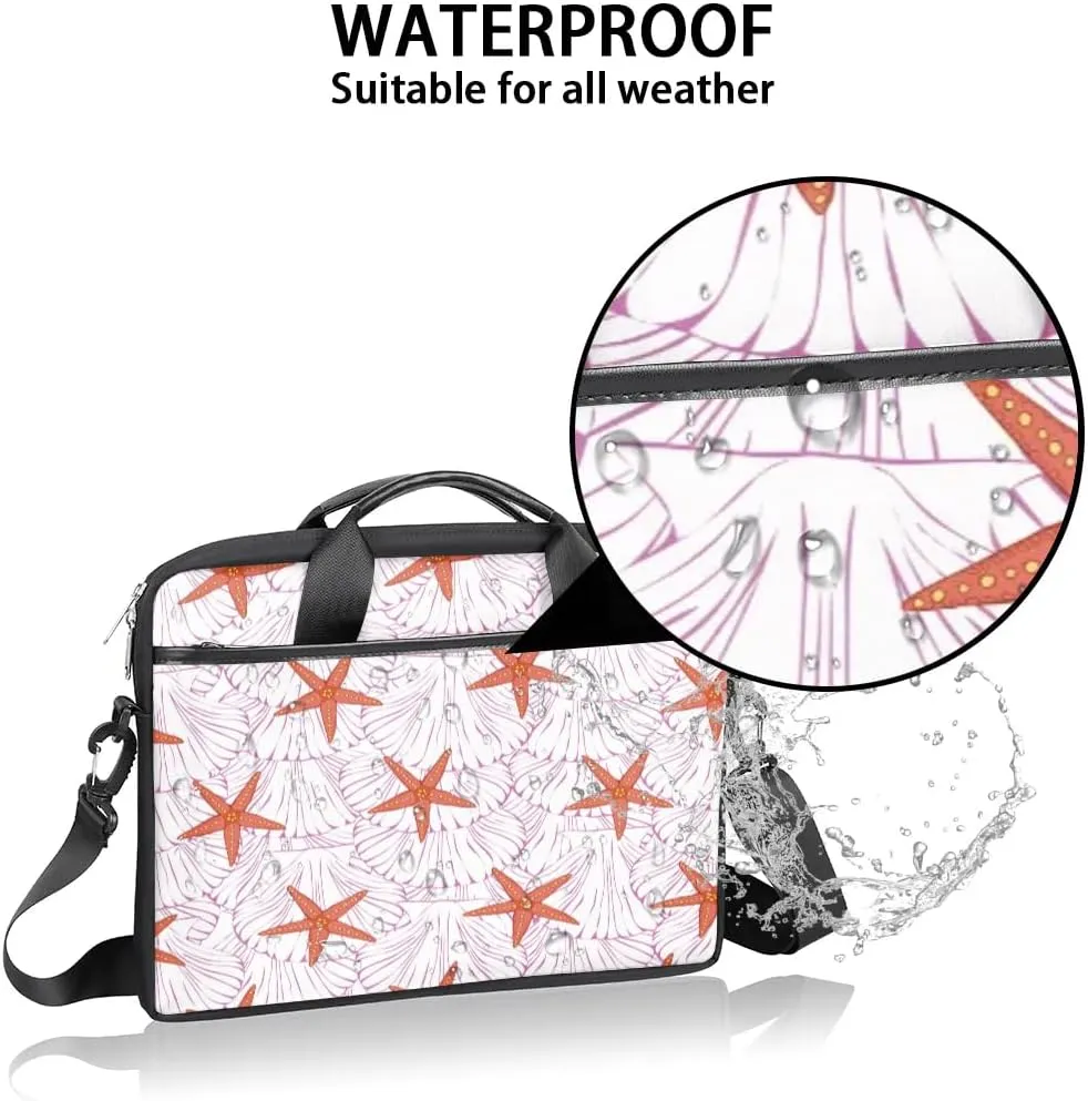 Laptop Shoulder Bag for 13-15 Inch Waterproof Laptop Sleeve Case Bag Slim Computer Carry Case Computer Cases for Laptops