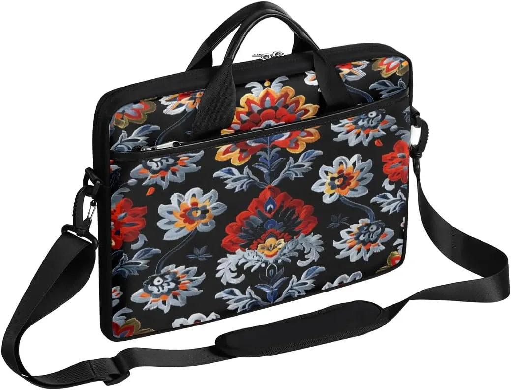 Laptop Shoulder Bag for 13-15 Inch Waterproof Laptop Sleeve Case Bag Slim Computer Carry Case Computer Cases for Laptops