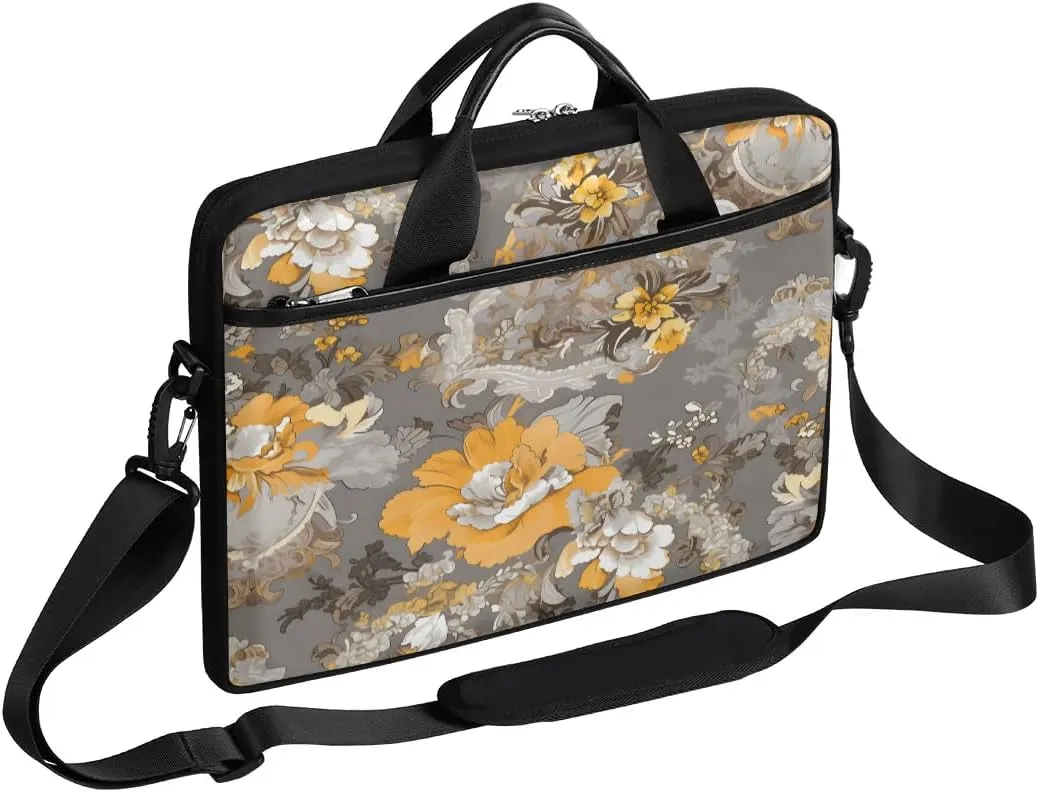 Laptop Shoulder Bag for 13-15 Inch Waterproof Laptop Sleeve Case Bag Slim Computer Carry Case Computer Cases for Laptops