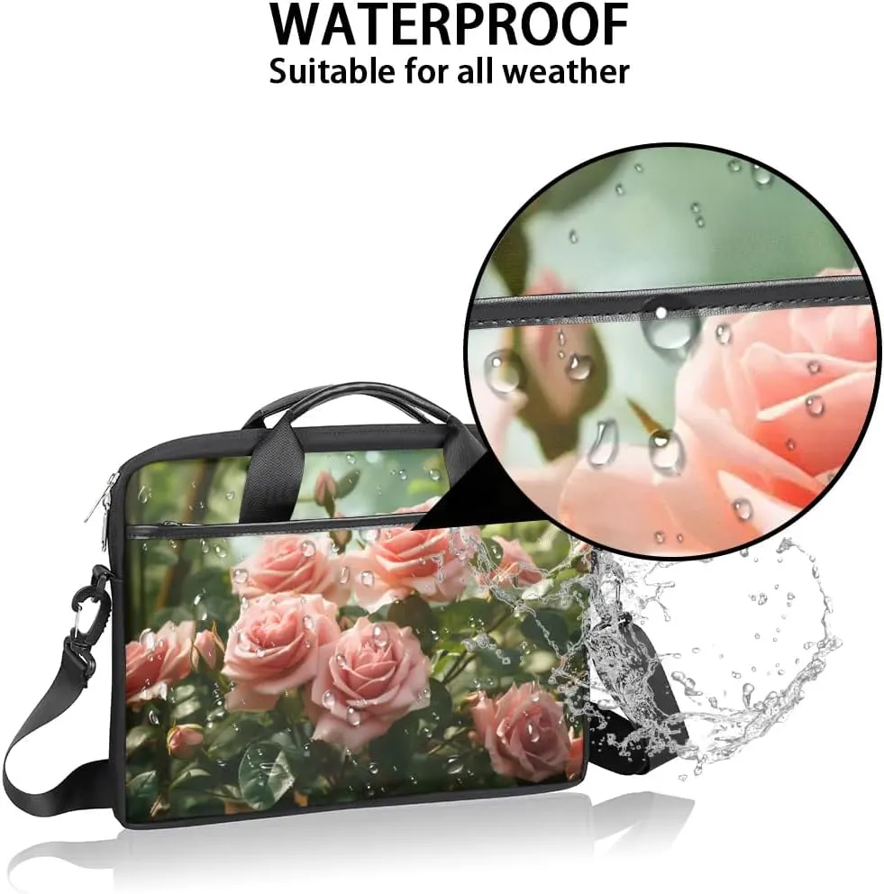Laptop Shoulder Bag for 13-15 Inch Waterproof Laptop Sleeve Case Bag Slim Computer Carry Case Computer Cases for Laptops