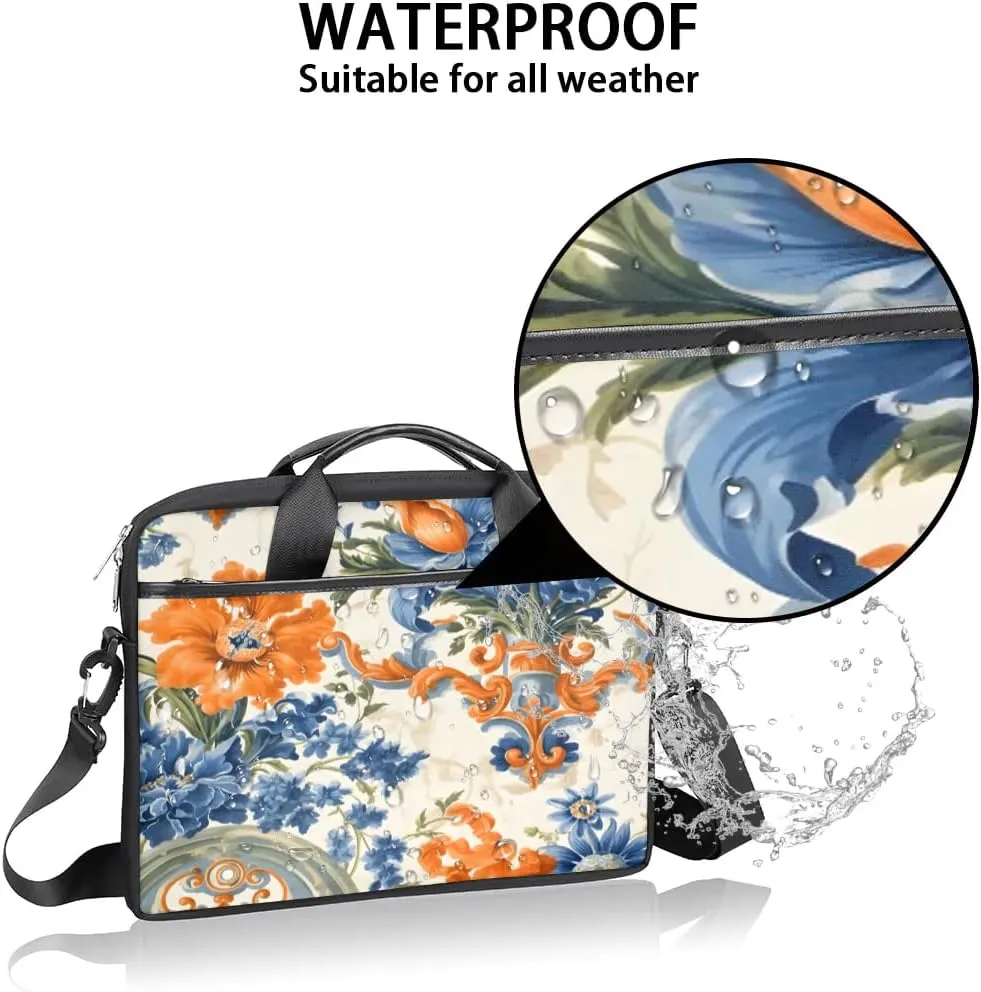 Laptop Shoulder Bag for 13-15 Inch Waterproof Laptop Sleeve Case Bag Slim Computer Carry Case Computer Cases for Laptops