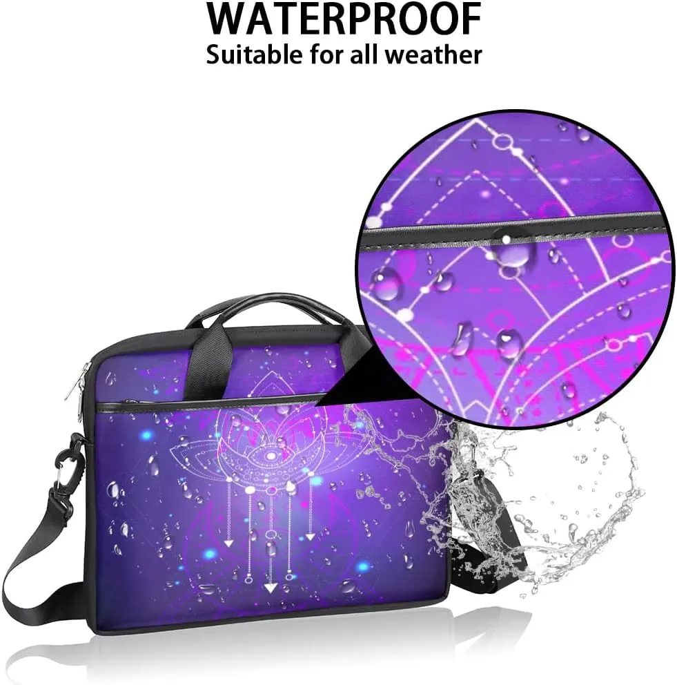 Laptop Shoulder Bag for 13-15 Inch Waterproof Laptop Sleeve Case Bag Slim Computer Carry Case Computer Cases for Laptops