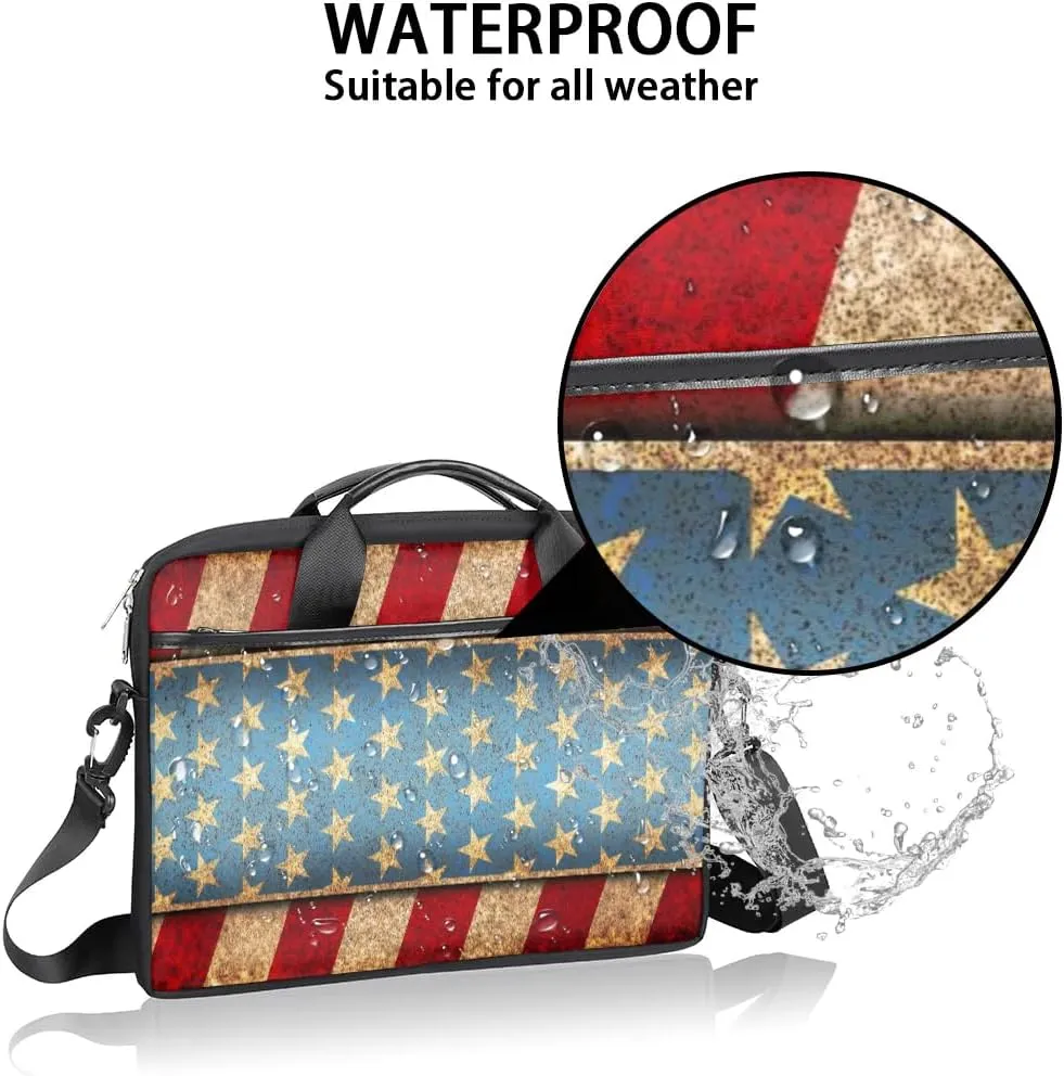 Laptop Shoulder Bag for 13-15 Inch Waterproof Laptop Sleeve Case Bag Slim Computer Carry Case Computer Cases for Laptops
