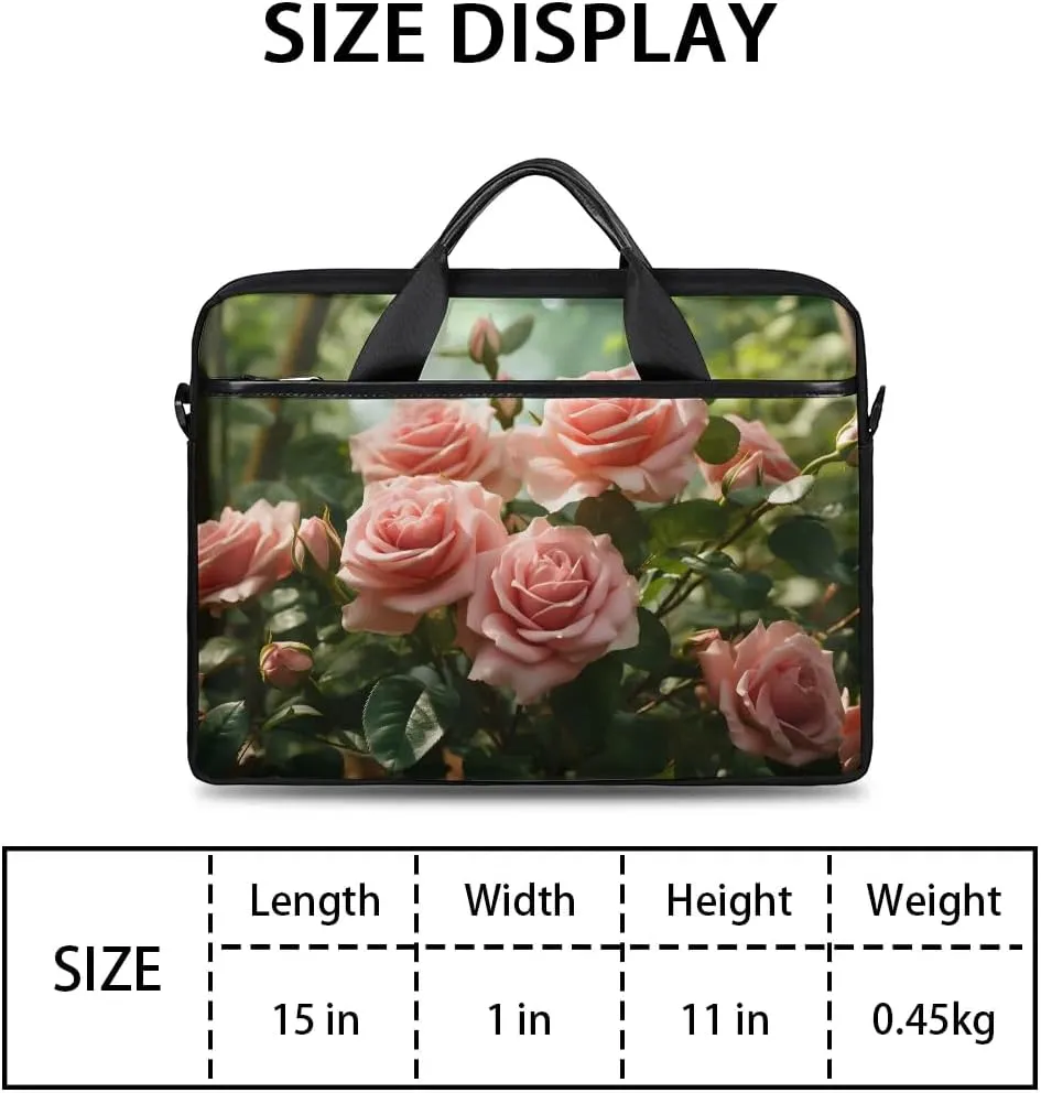 Laptop Shoulder Bag for 13-15 Inch Waterproof Laptop Sleeve Case Bag Slim Computer Carry Case Computer Cases for Laptops