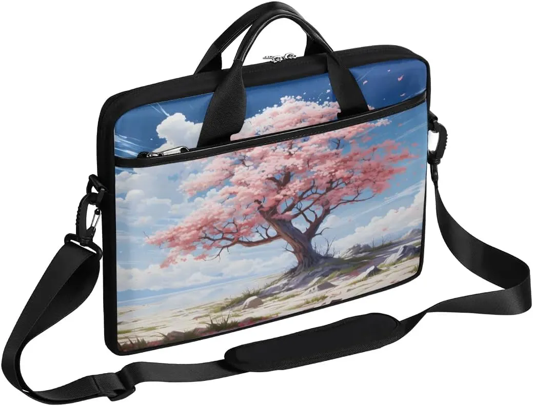 Laptop Shoulder Bag for 13-15 Inch Waterproof Laptop Sleeve Case Bag Slim Computer Carry Case Computer Cases for Laptops