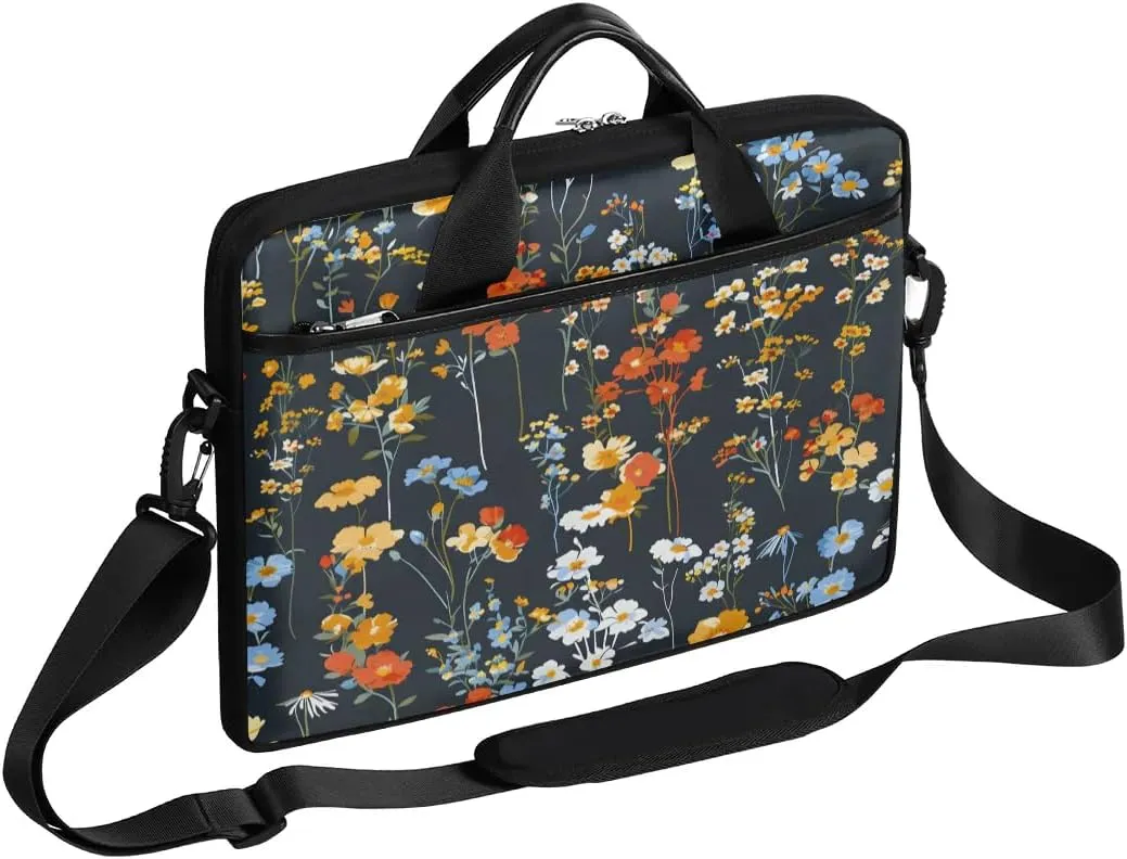 Laptop Shoulder Bag for 13-15 Inch Waterproof Laptop Sleeve Case Bag Slim Computer Carry Case Computer Cases for Laptops