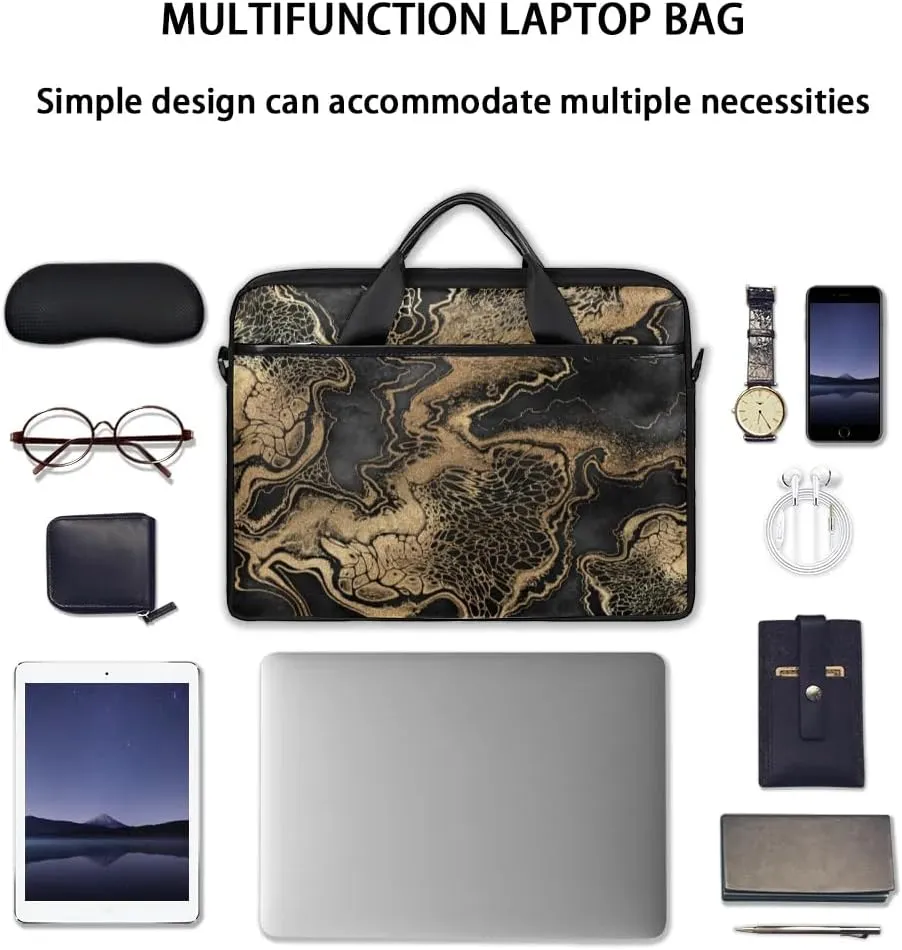 Laptop Shoulder Bag for 13-15 Inch Waterproof Laptop Sleeve Case Bag Slim Computer Carry Case Computer Cases for Laptops