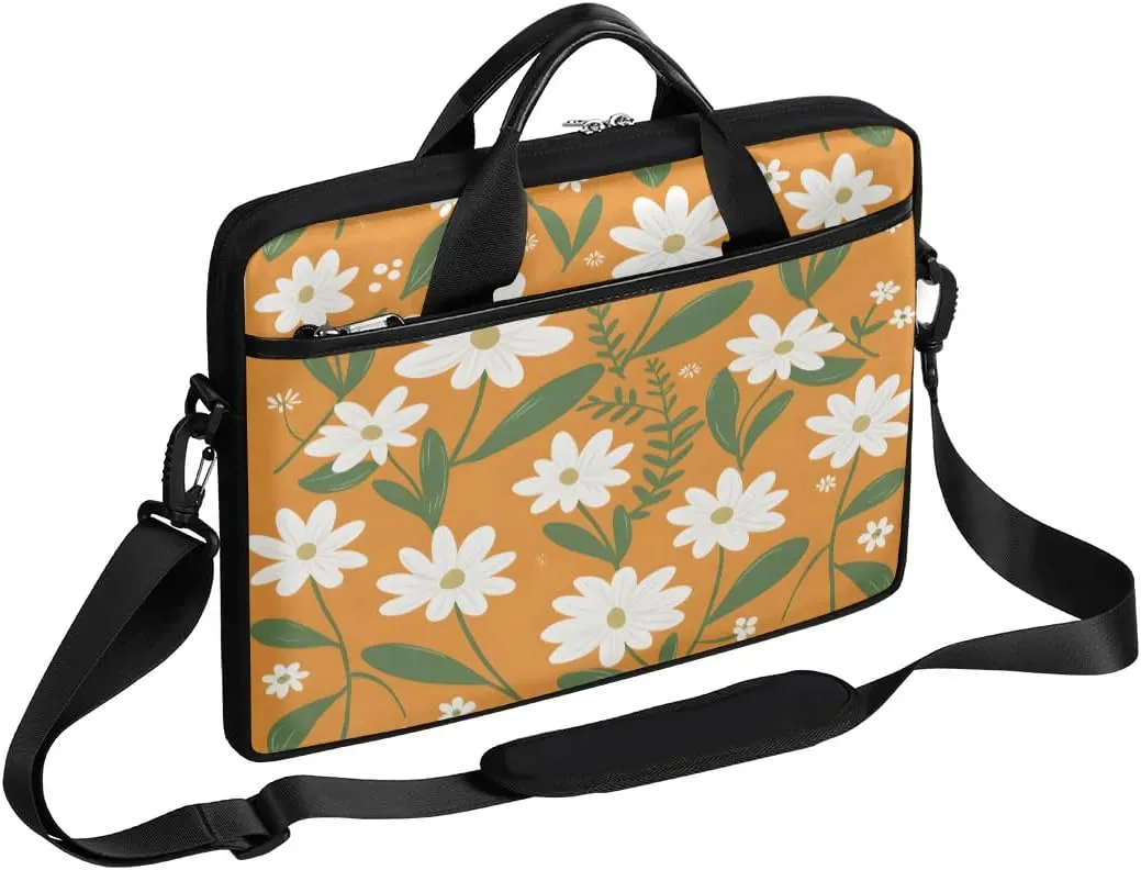 Laptop Shoulder Bag for 13-15 Inch Waterproof Laptop Sleeve Case Bag Slim Computer Carry Case Computer Cases for Laptops