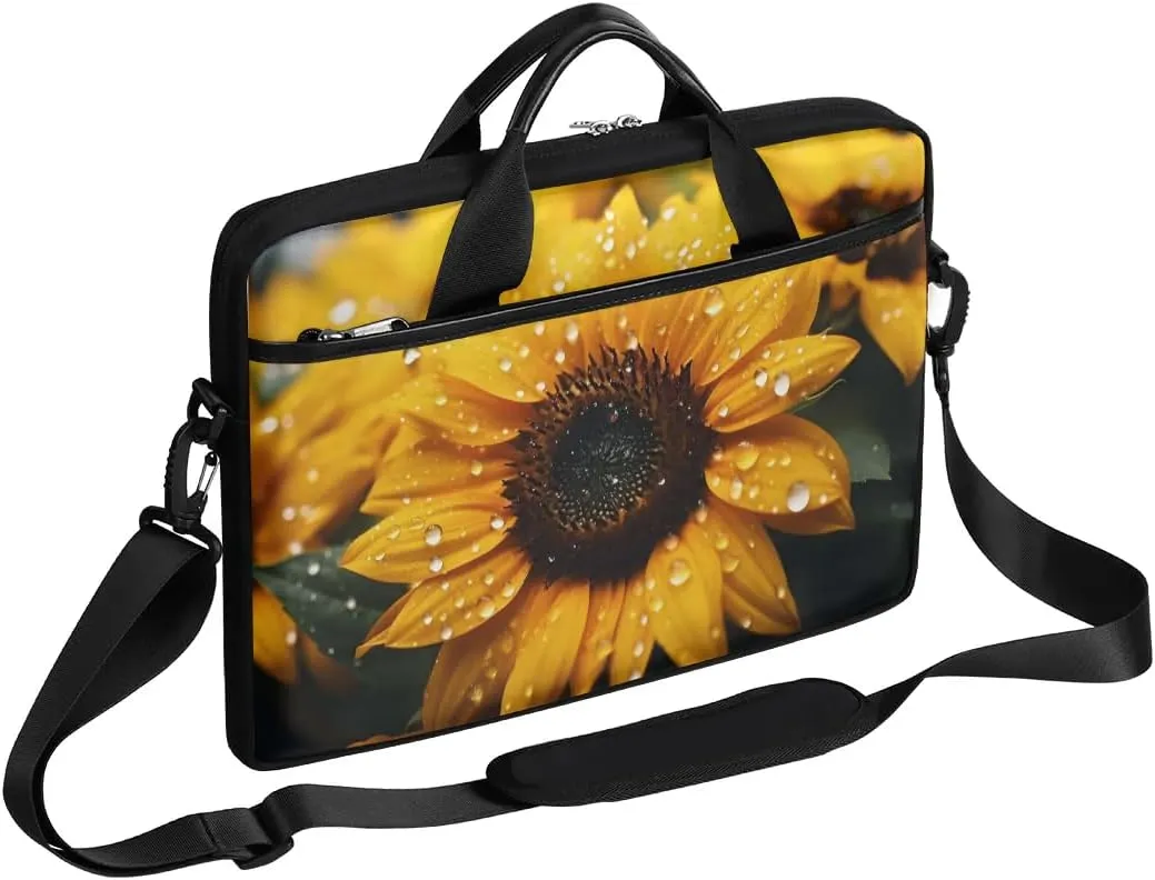 Laptop Shoulder Bag for 13-15 Inch Waterproof Laptop Sleeve Case Bag Slim Computer Carry Case Computer Cases for Laptops