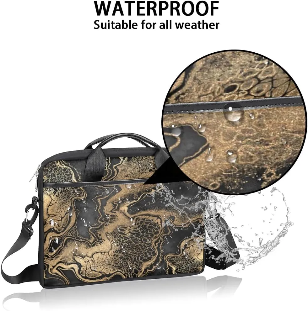 Laptop Shoulder Bag for 13-15 Inch Waterproof Laptop Sleeve Case Bag Slim Computer Carry Case Computer Cases for Laptops