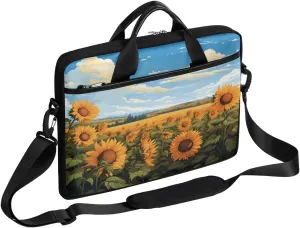 Laptop Shoulder Bag for 13-15 Inch Waterproof Laptop Sleeve Case Bag Slim Computer Carry Case Computer Cases for Laptops