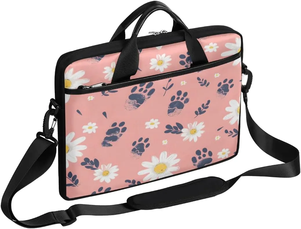 Laptop Shoulder Bag for 13-15 Inch Waterproof Laptop Sleeve Case Bag Slim Computer Carry Case Computer Cases for Laptops