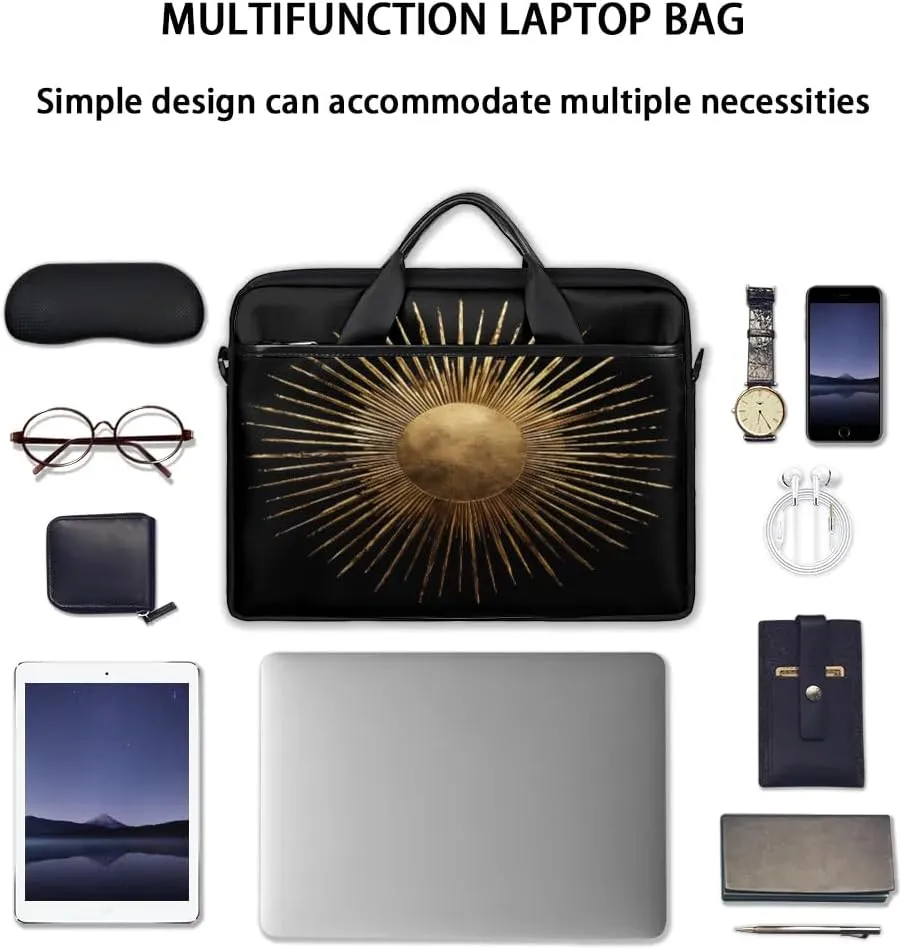 Laptop Shoulder Bag for 13-15 Inch Waterproof Laptop Sleeve Case Bag Slim Computer Carry Case Computer Cases for Laptops