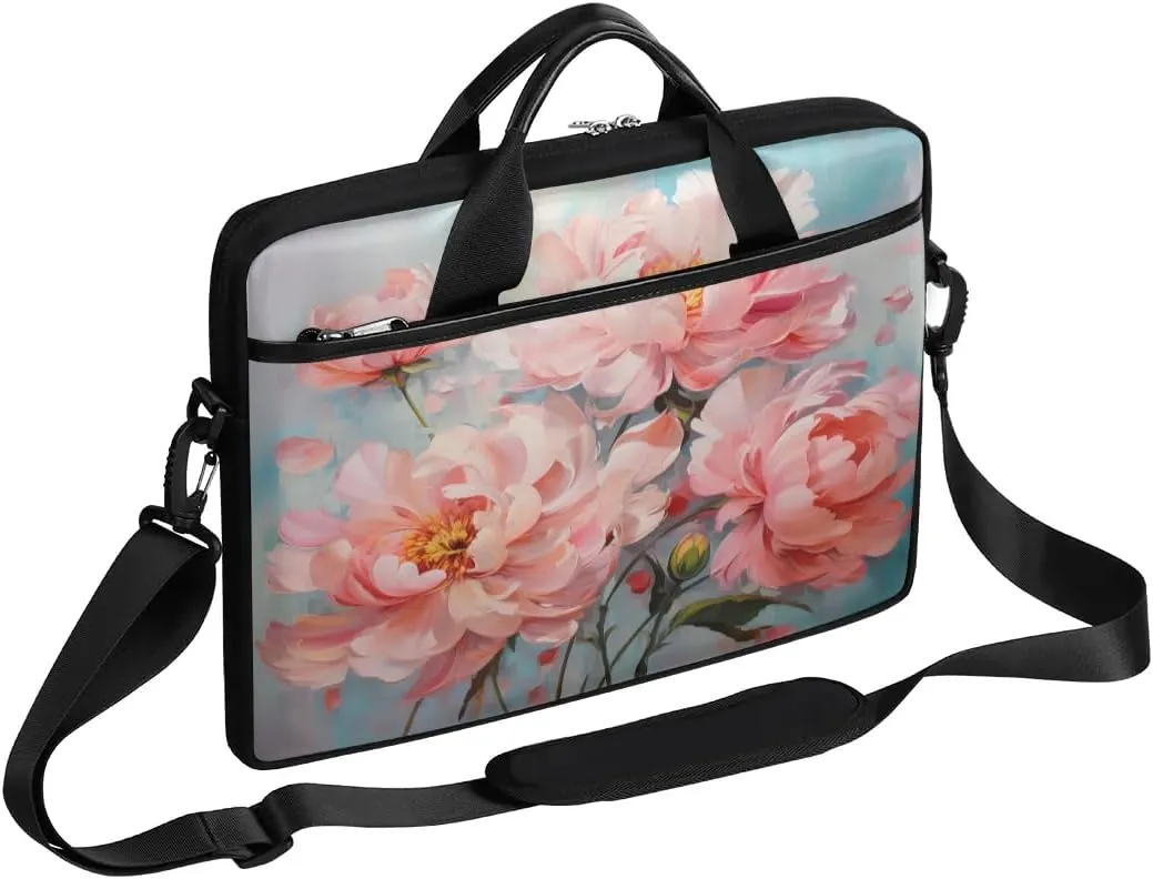 Laptop Shoulder Bag for 13-15 Inch Waterproof Laptop Sleeve Case Bag Slim Computer Carry Case Computer Cases for Laptops