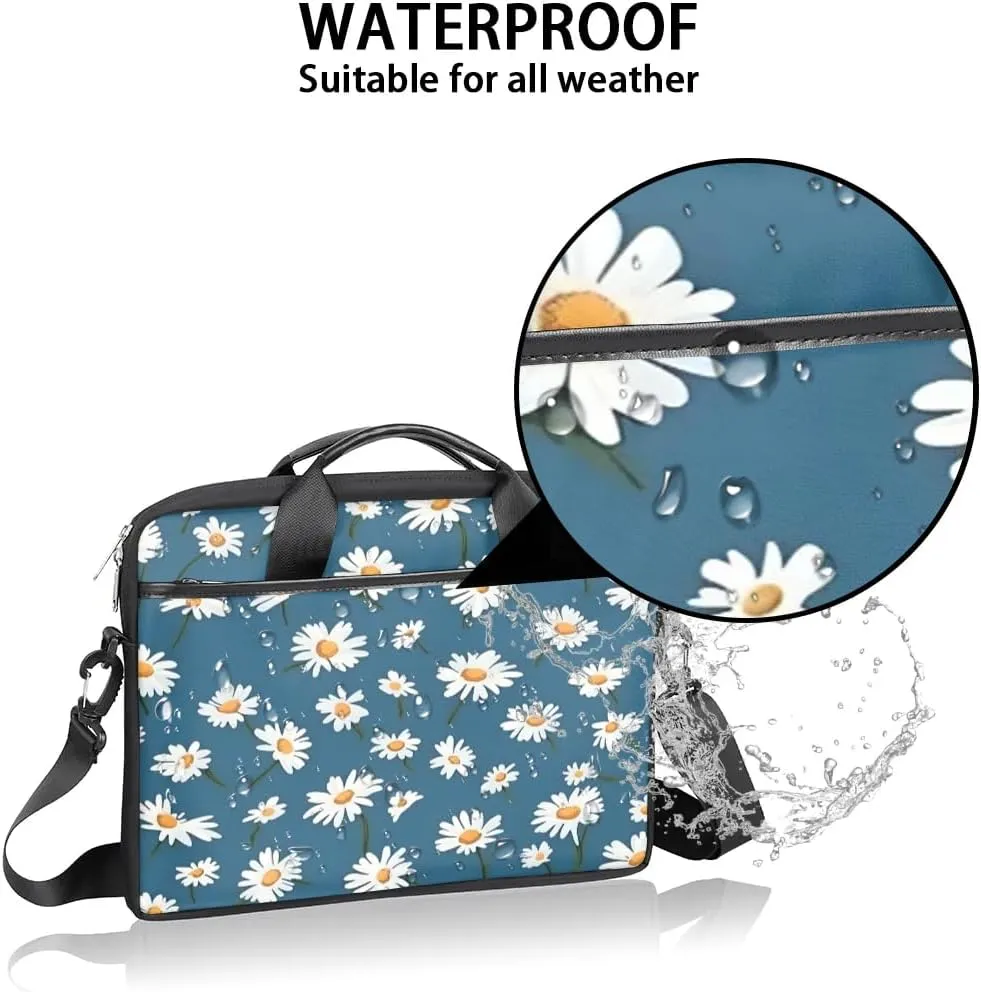 Laptop Shoulder Bag for 13-15 Inch Waterproof Laptop Sleeve Case Bag Slim Computer Carry Case Computer Cases for Laptops