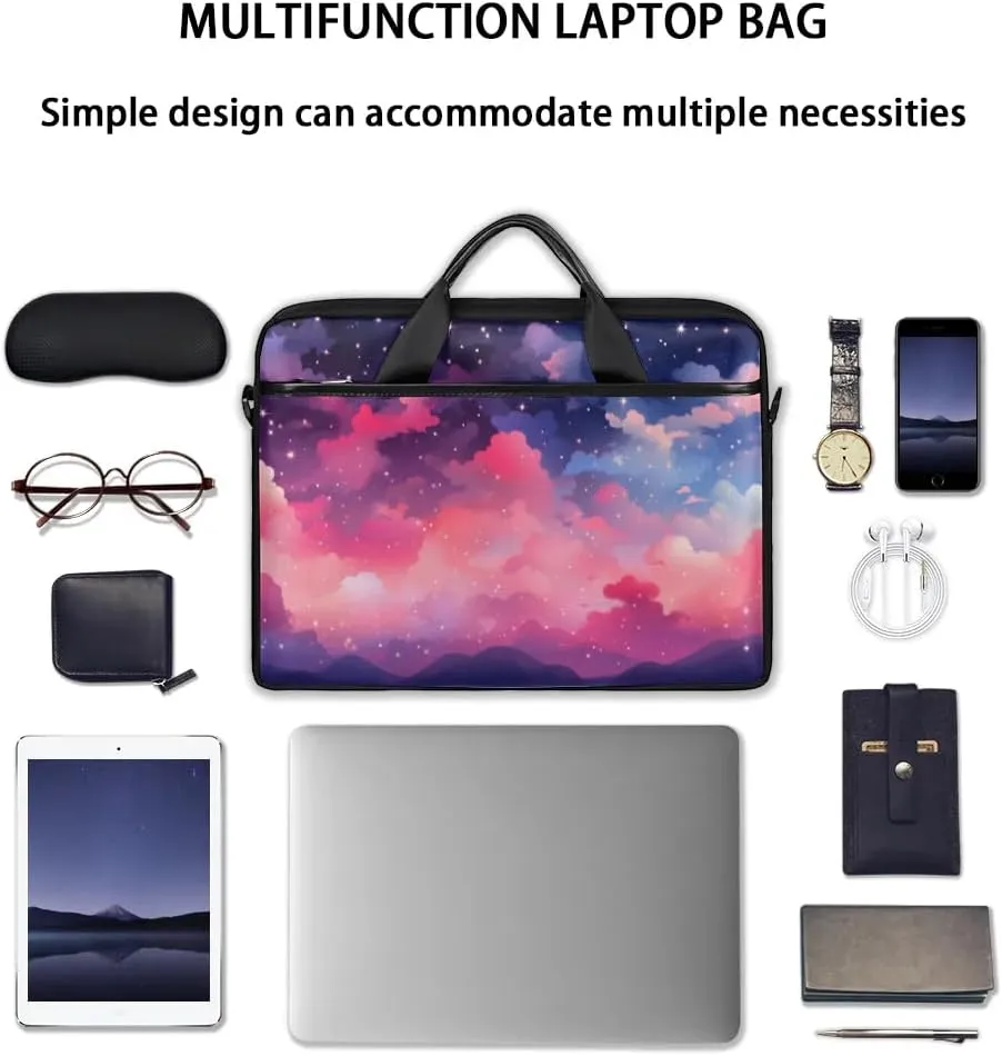 Laptop Shoulder Bag for 13-15 Inch Waterproof Laptop Sleeve Case Bag Slim Computer Carry Case Computer Cases for Laptops