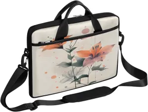 Laptop Shoulder Bag for 13-15 Inch Waterproof Laptop Sleeve Case Bag Slim Computer Carry Case Computer Cases for Laptops