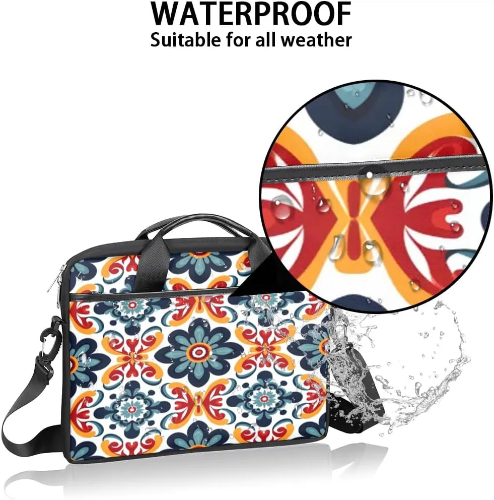 Laptop Shoulder Bag for 13-15 Inch Waterproof Laptop Sleeve Case Bag Slim Computer Carry Case Computer Cases for Laptops