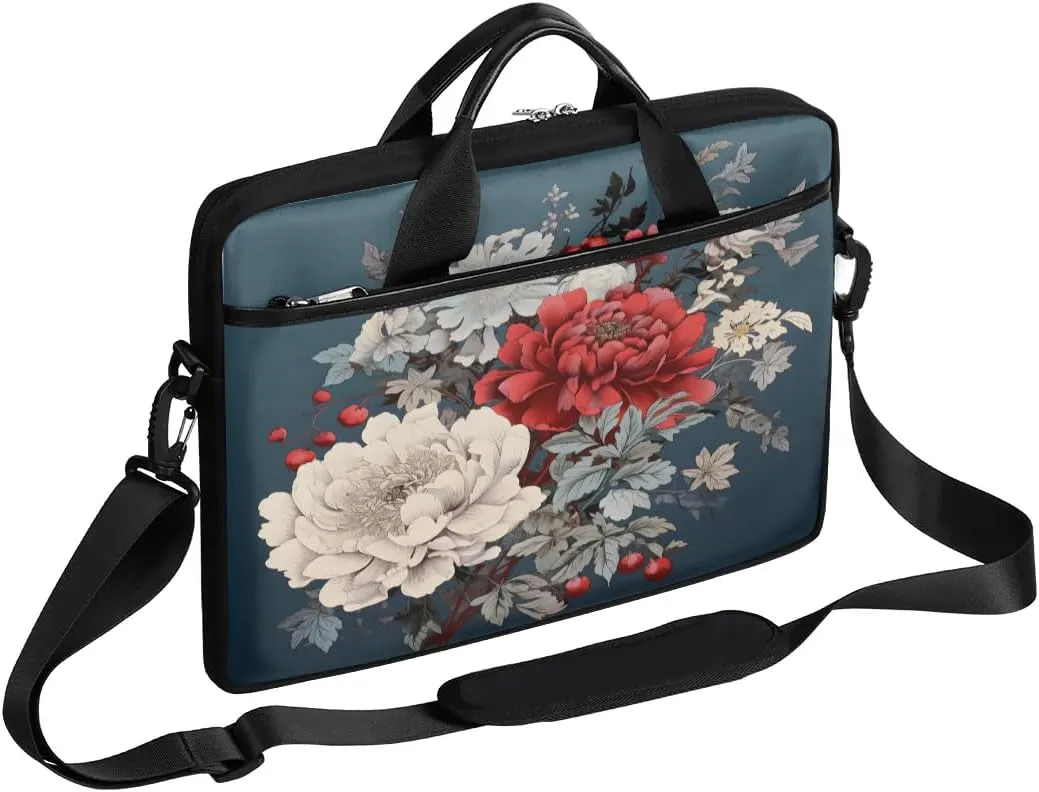 Laptop Shoulder Bag for 13-15 Inch Waterproof Laptop Sleeve Case Bag Slim Computer Carry Case Computer Cases for Laptops