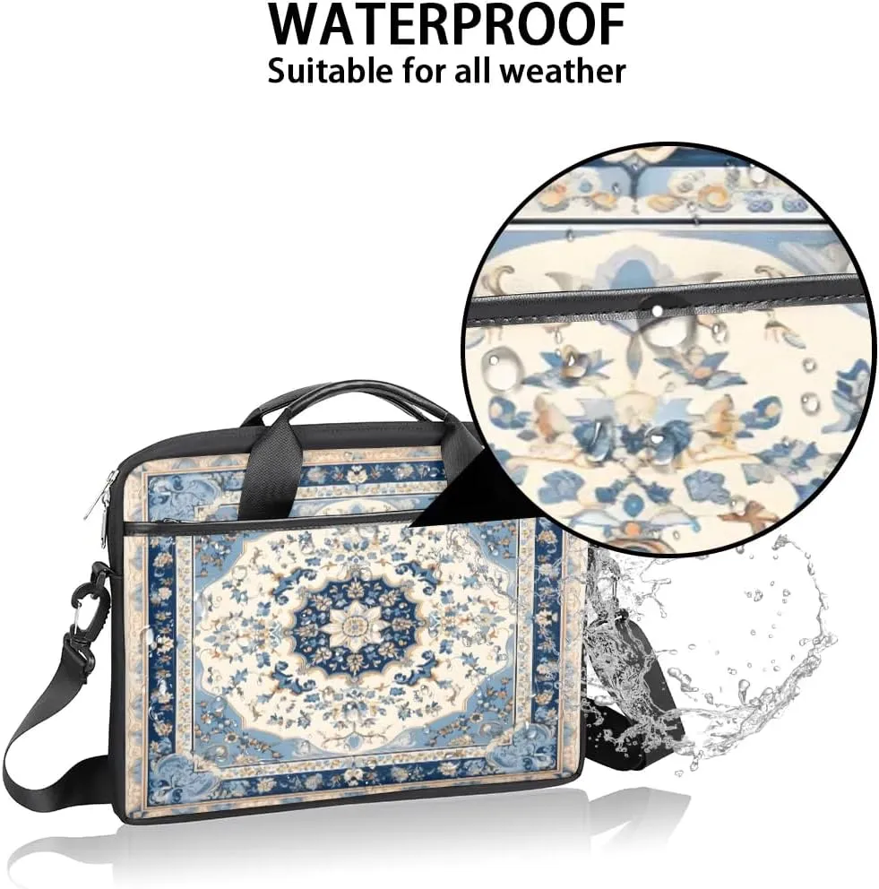 Laptop Shoulder Bag for 13-15 Inch Waterproof Laptop Sleeve Case Bag Slim Computer Carry Case Computer Cases for Laptops