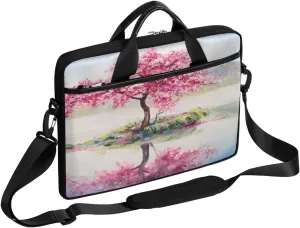 Laptop Shoulder Bag for 13-15 Inch Waterproof Laptop Sleeve Case Bag Slim Computer Carry Case Computer Cases for Laptops