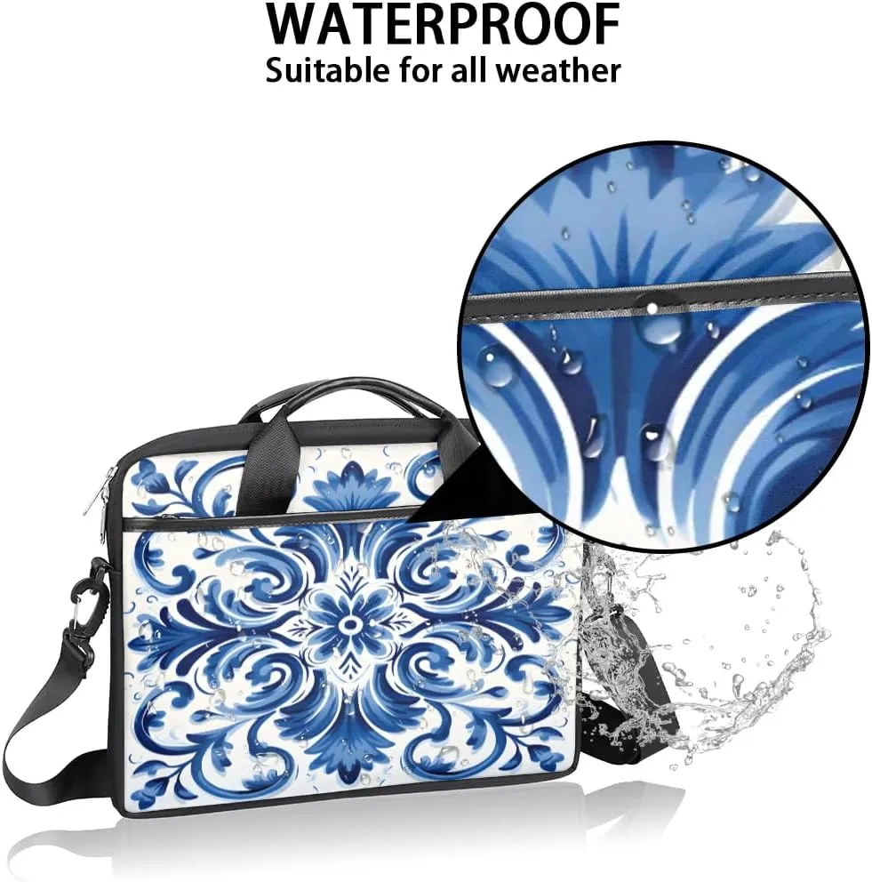 Laptop Shoulder Bag for 13-15 Inch Waterproof Laptop Sleeve Case Bag Slim Computer Carry Case Computer Cases for Laptops