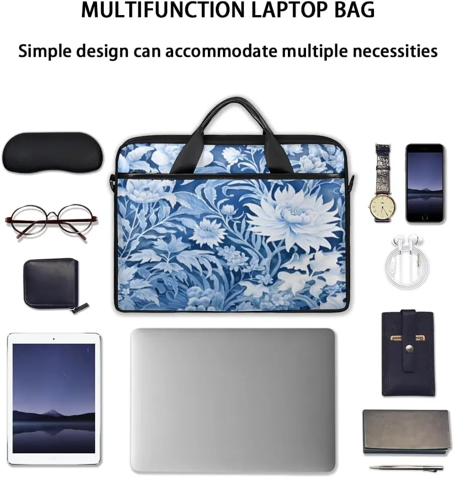 Laptop Shoulder Bag for 13-15 Inch Waterproof Laptop Sleeve Case Bag Slim Computer Carry Case Computer Cases for Laptops