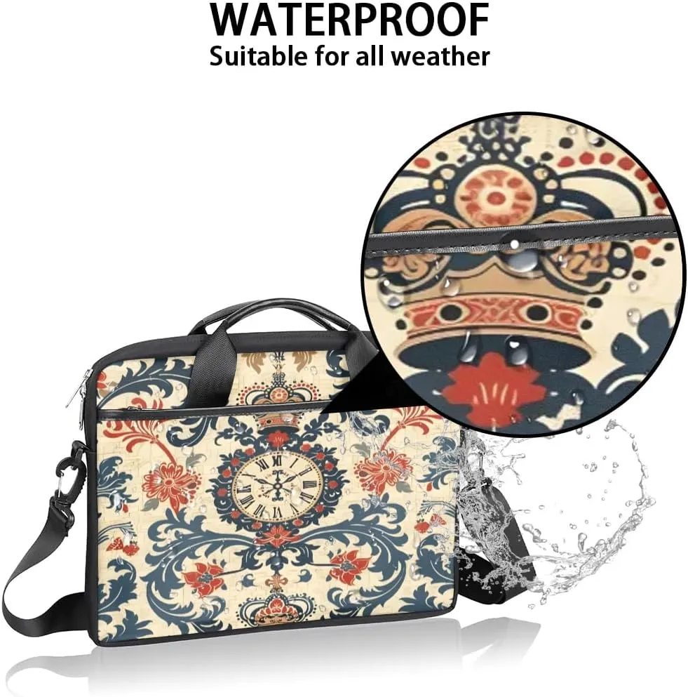 Laptop Shoulder Bag for 13-15 Inch Waterproof Laptop Sleeve Case Bag Slim Computer Carry Case Computer Cases for Laptops