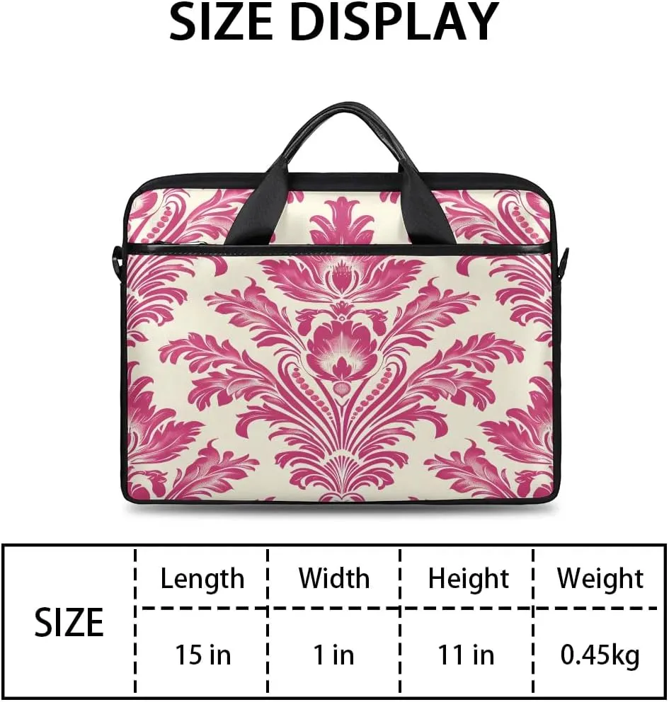 Laptop Shoulder Bag for 13-15 Inch Waterproof Laptop Sleeve Case Bag Slim Computer Carry Case Computer Cases for Laptops