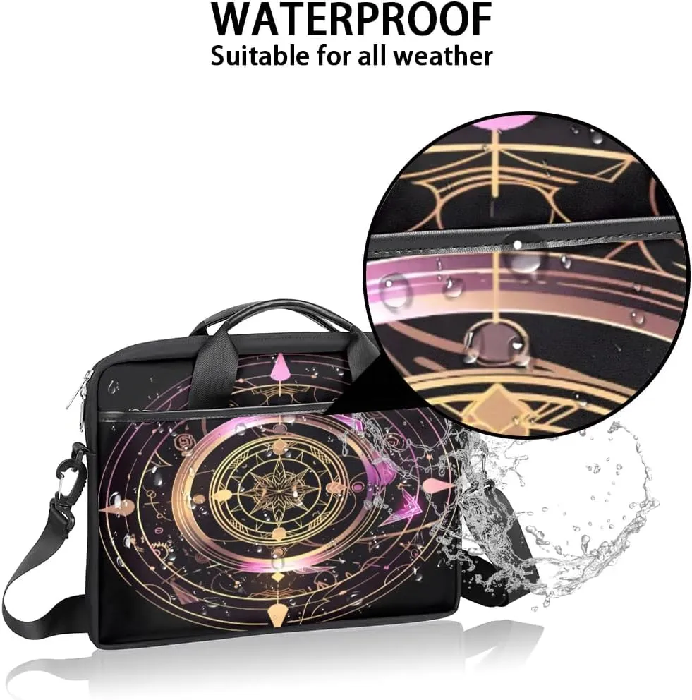 Laptop Shoulder Bag for 13-15 Inch Waterproof Laptop Sleeve Case Bag Slim Computer Carry Case Computer Cases for Laptops