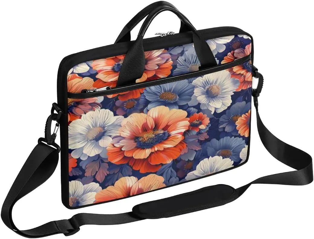 Laptop Shoulder Bag for 13-15 Inch Waterproof Laptop Sleeve Case Bag Slim Computer Carry Case Computer Cases for Laptops