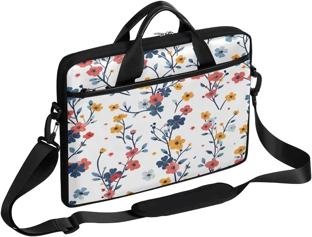 Laptop Shoulder Bag for 13-15 Inch Waterproof Laptop Sleeve Case Bag Slim Computer Carry Case Computer Cases for Laptops