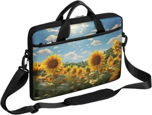 Laptop Shoulder Bag for 13-15 Inch Waterproof Laptop Sleeve Case Bag Slim Computer Carry Case Computer Cases for Laptops