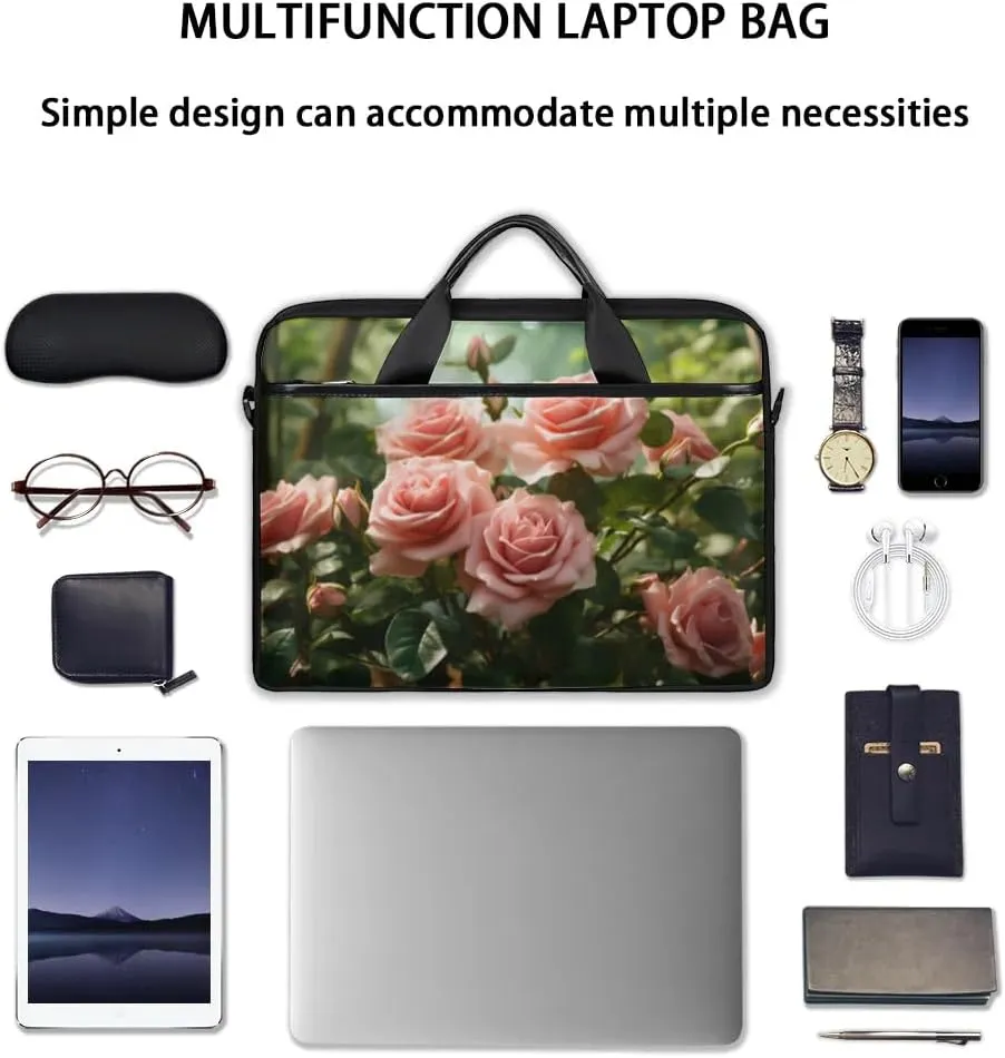 Laptop Shoulder Bag for 13-15 Inch Waterproof Laptop Sleeve Case Bag Slim Computer Carry Case Computer Cases for Laptops