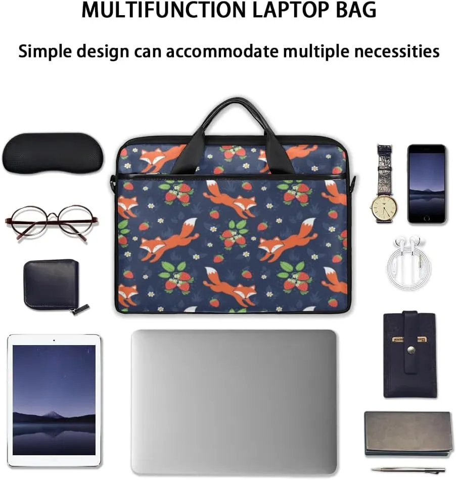 Laptop Shoulder Bag for 13-15 Inch Waterproof Laptop Sleeve Case Bag Slim Computer Carry Case Computer Cases for Laptops