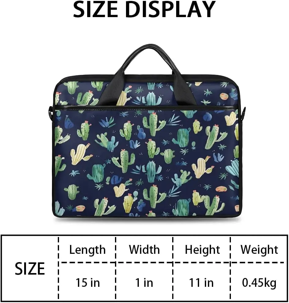 Laptop Shoulder Bag for 13-15 Inch Waterproof Laptop Sleeve Case Bag Slim Computer Carry Case Computer Cases for Laptops