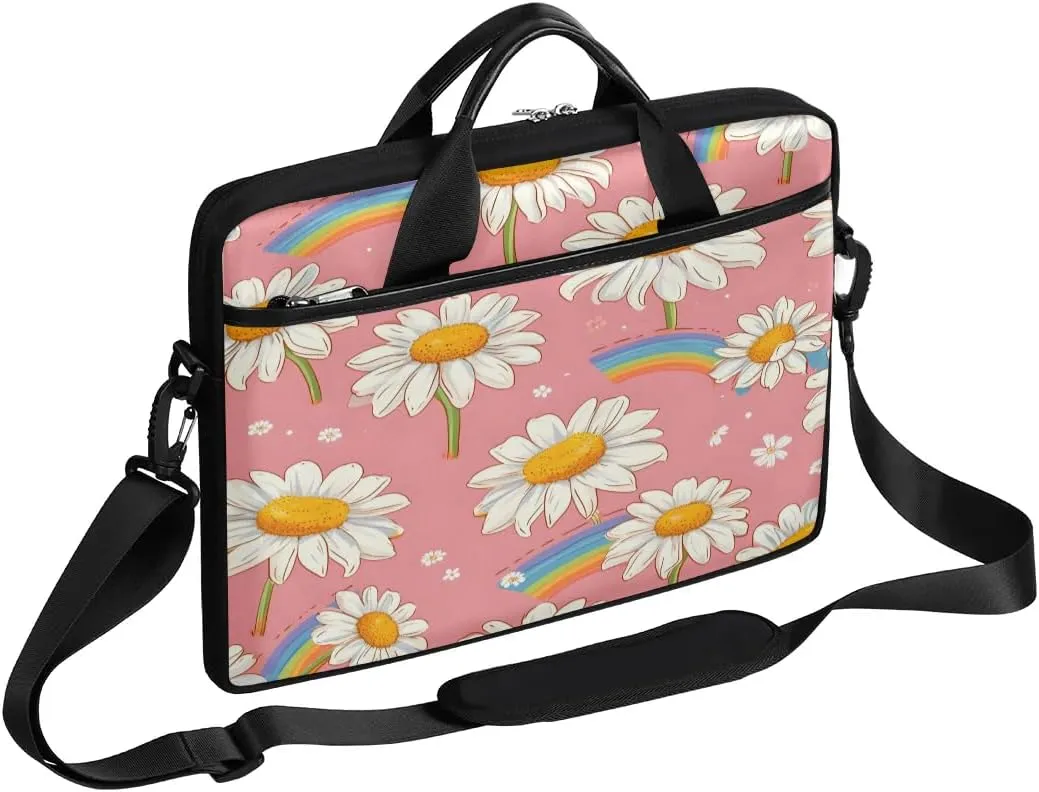 Laptop Shoulder Bag for 13-15 Inch Waterproof Laptop Sleeve Case Bag Slim Computer Carry Case Computer Cases for Laptops