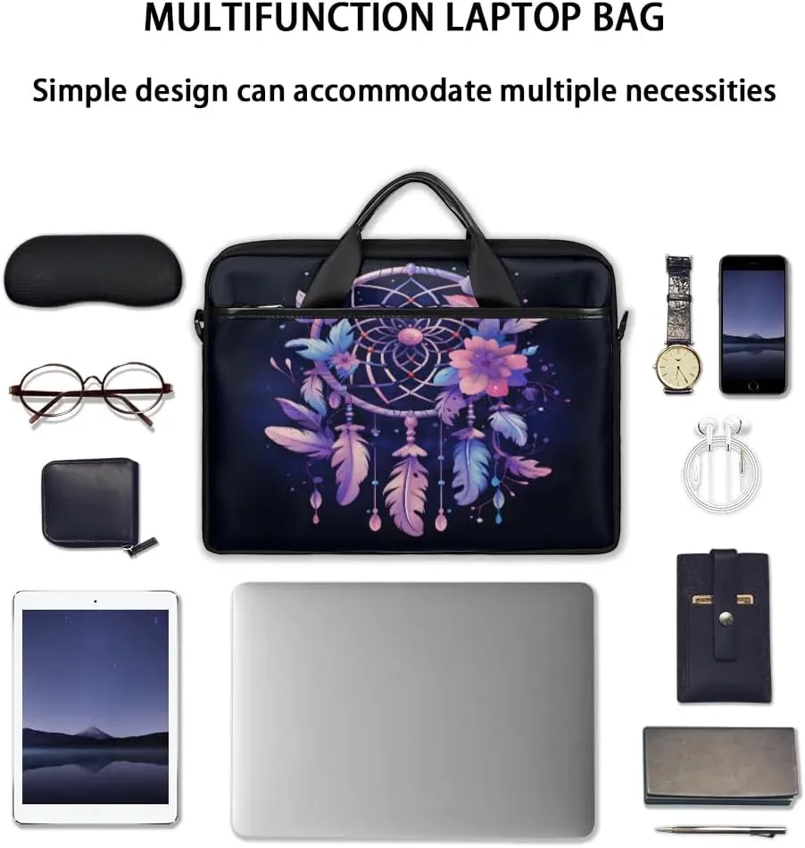 Laptop Shoulder Bag for 13-15 Inch Waterproof Laptop Sleeve Case Bag Slim Computer Carry Case Computer Cases for Laptops